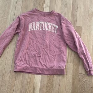 Pink/red Nantucket sweatshirt